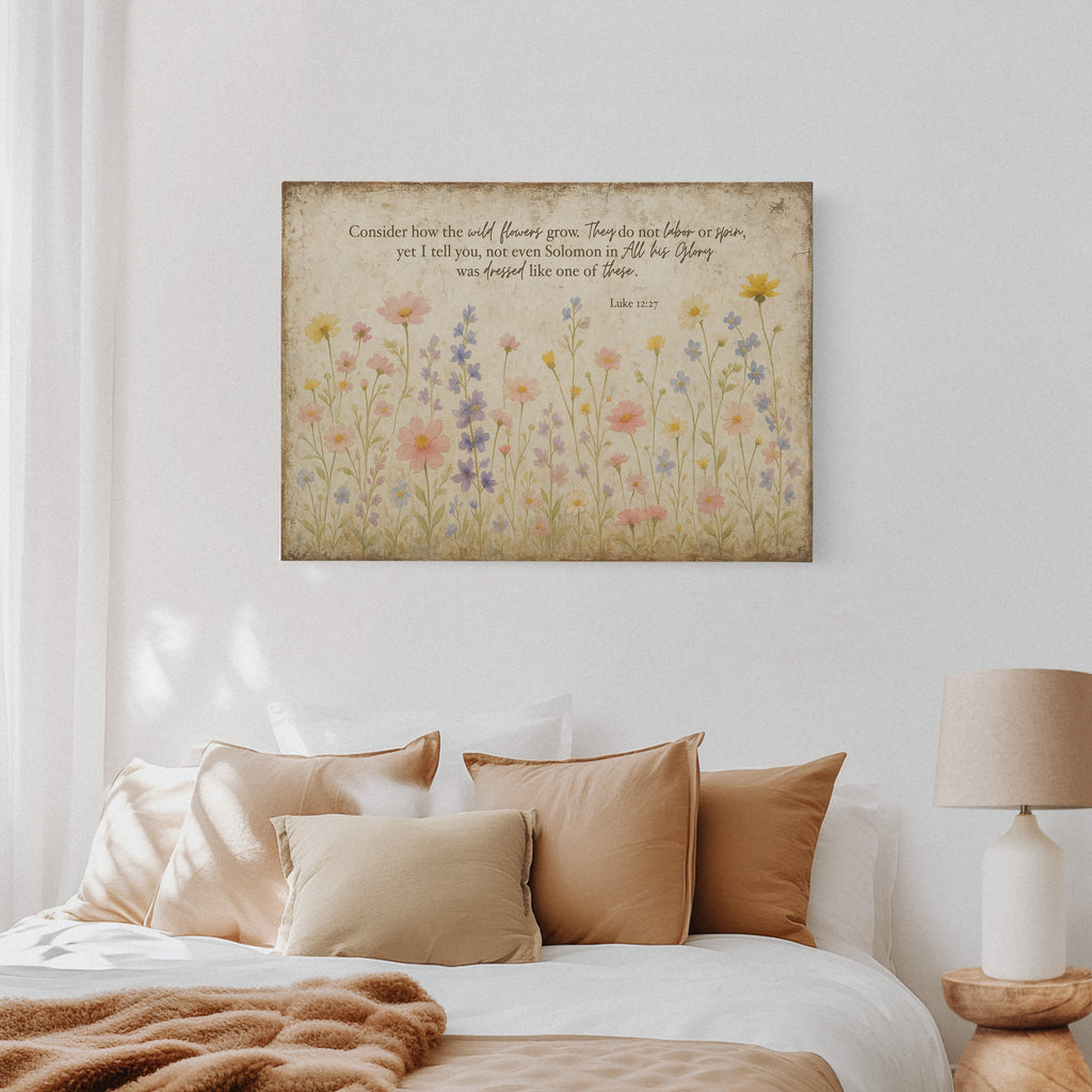 Consider the Wildflowers Luke 12:27