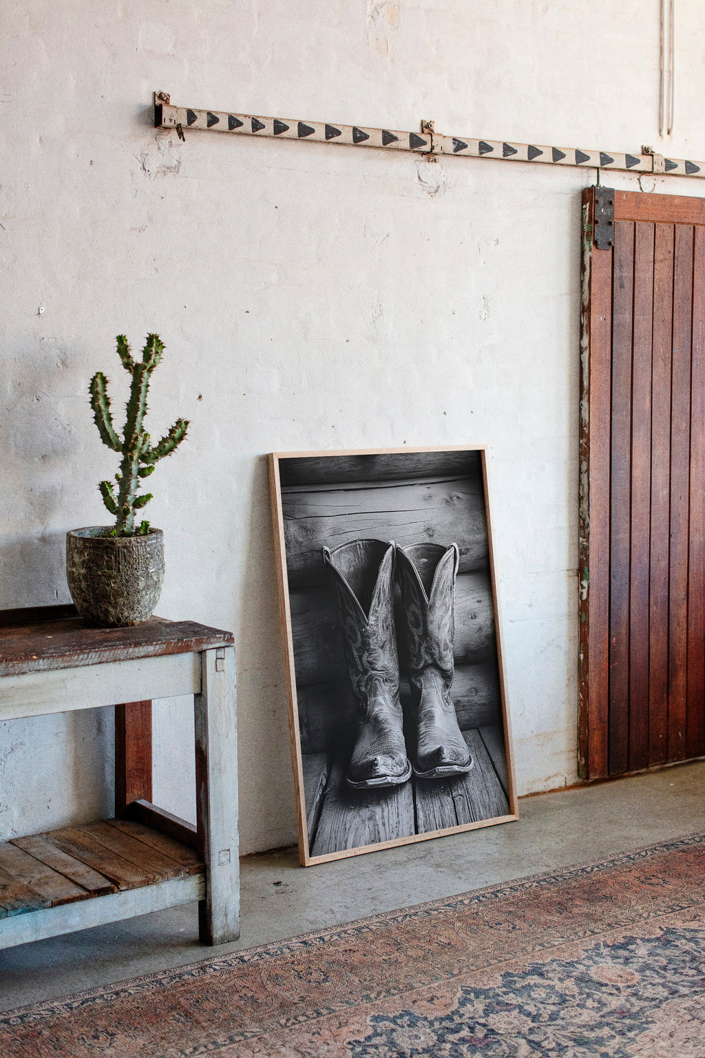 Weathered Boots and Western Roots