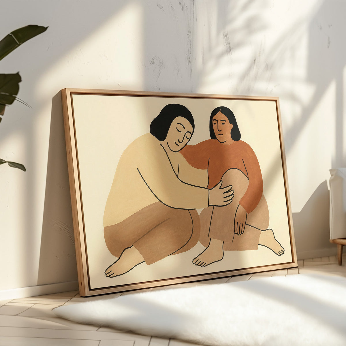 In Gentle Company Friendship Print
