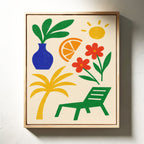 Sun Chair and Citrus Dreams