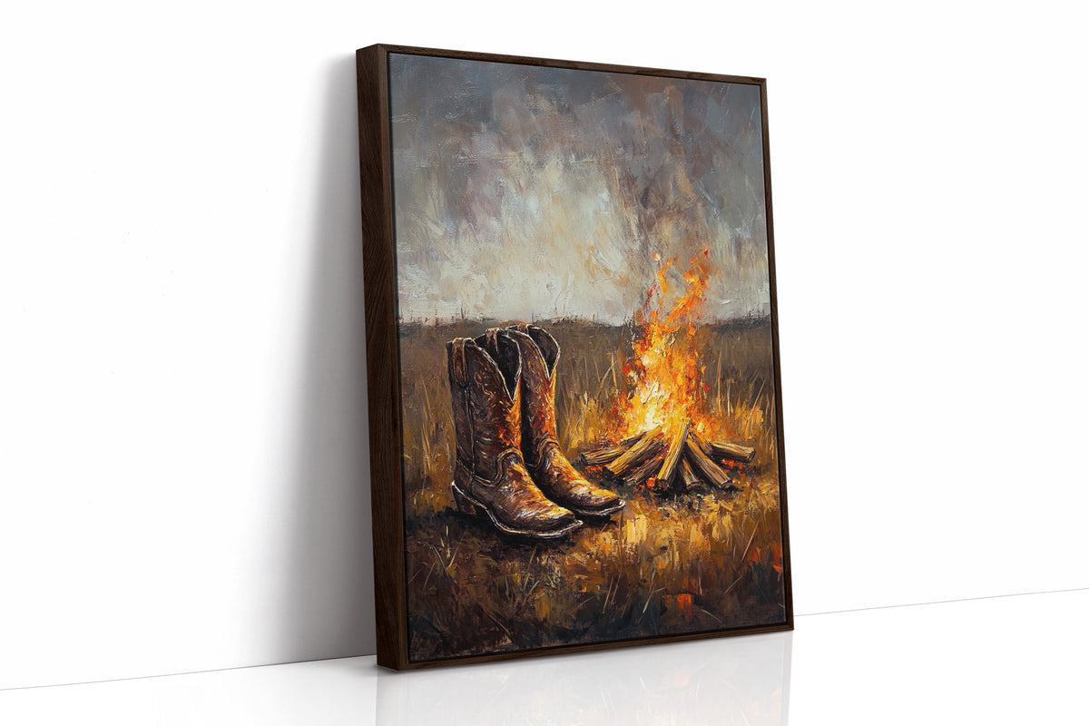 Boots by the Firelight