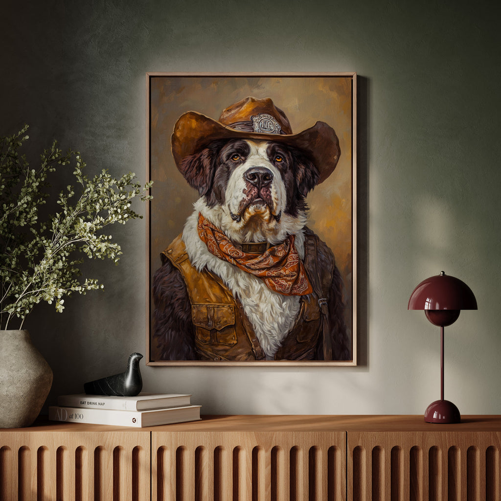 Saint Bernard Saddleback Sheriff