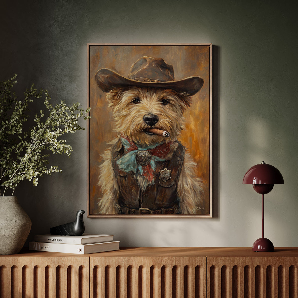 Wheaten Terrier Wild West Deputy