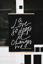 Poster: A Love So Deep It...