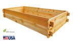 Timberlane Gardens Raised Garden Bed Kit Double Deep (Two 3x6) Select Cedar