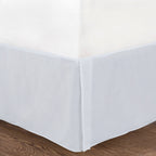 Serenity White Victorian Scalloped Medallion Floral Pure Solid Cotton Reversible Quilt Bedding Set