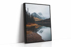 Majestic Mountain Reflection Art Print