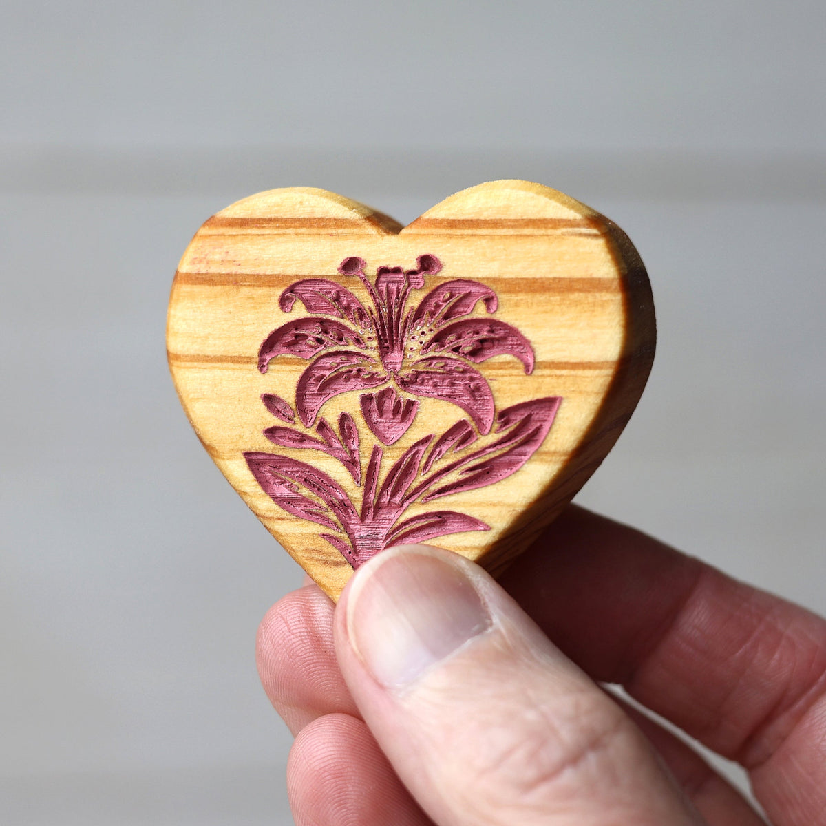 Engraved Easter Hearts