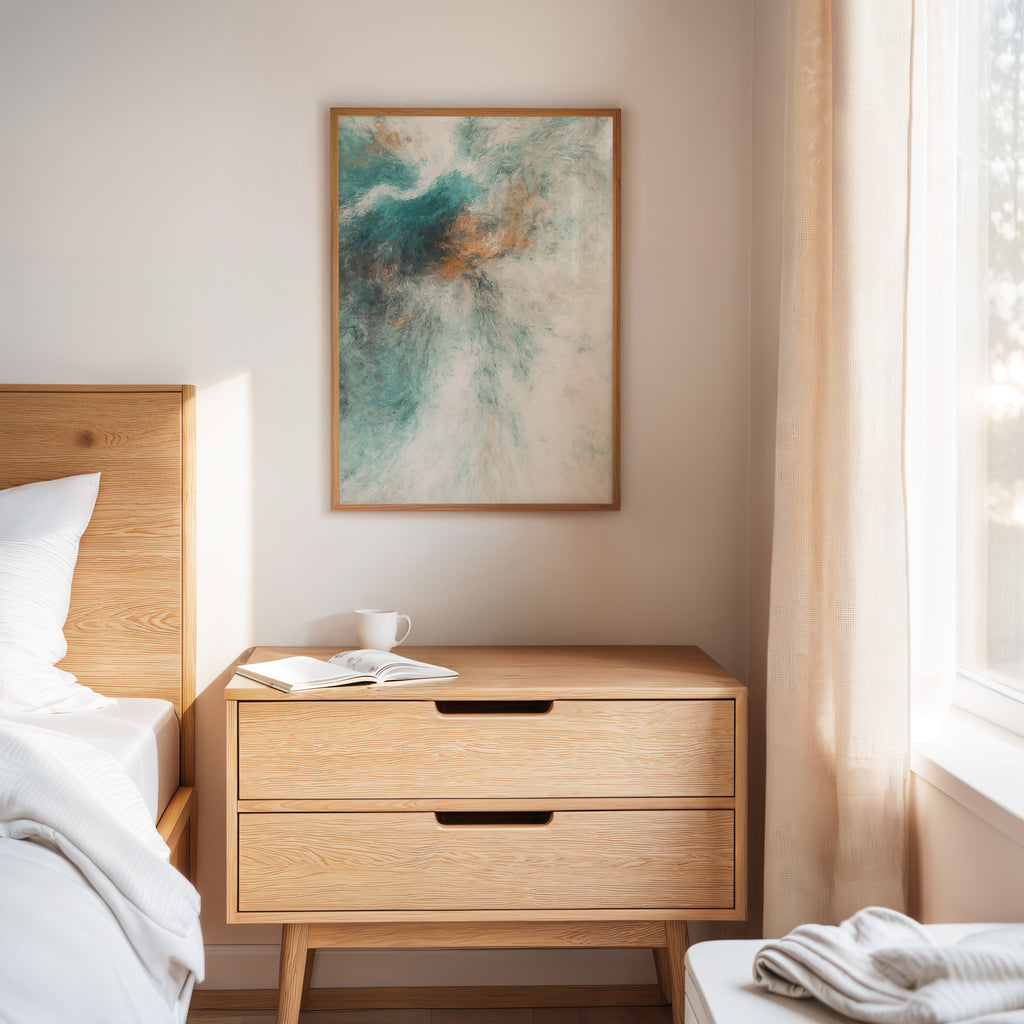Ethereal Abstract Cloudscape Wall Art