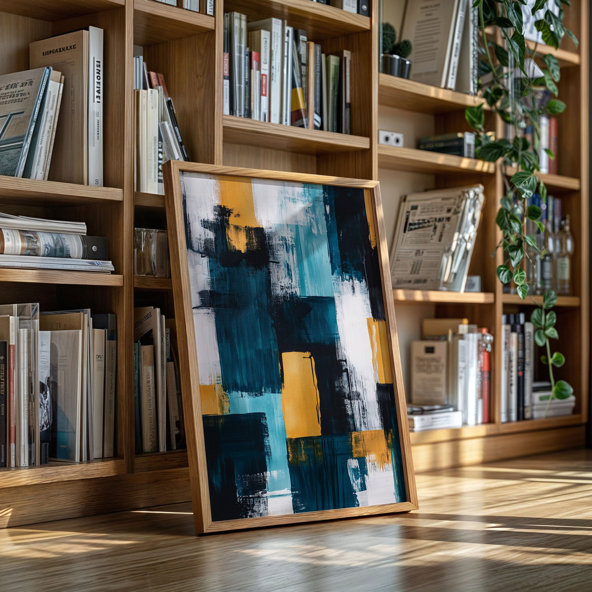 Vibrant Abstract Canvas Art - Modern Wall Decor
