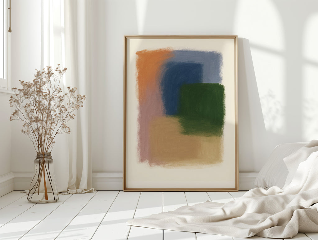 Elegant Abstract Pastel Art Print