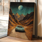 Celestial Journey - Vintage Roadscape Art