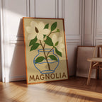 Elegant Magnolia Art Print for Home Decor