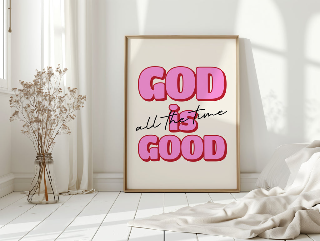 Divine Affirmation - Inspirational Typography Art Print