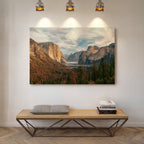 Stunning Yosemite Valley Canvas Art