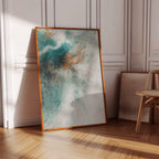 Ethereal Abstract Cloudscape Wall Art
