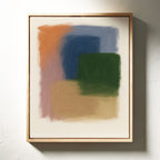 Elegant Abstract Pastel Art Print
