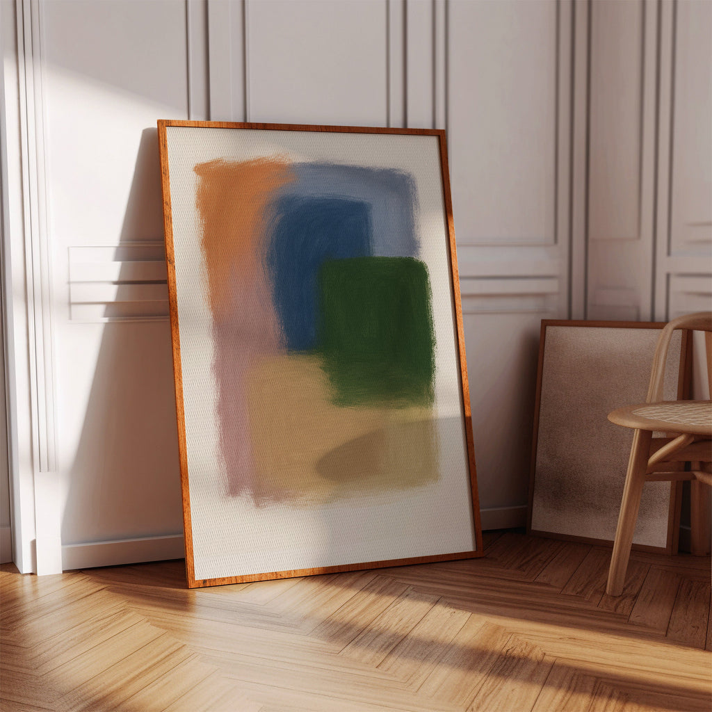 Elegant Abstract Pastel Art Print