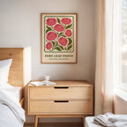 Blossoming Fern - Peony Art Print