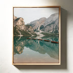 Still Waters, Silent Peaks – Tranquil Alpine Lake