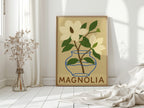 Elegant Magnolia Art Print for Home Decor