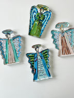 Heavenly Angel I Acrylic Tabletop Art