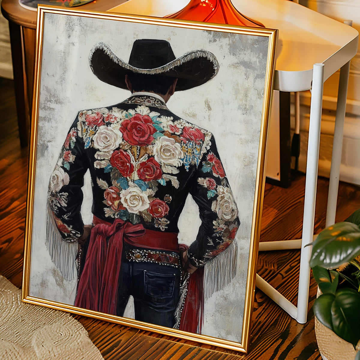 Crimson Frontier Cowboy