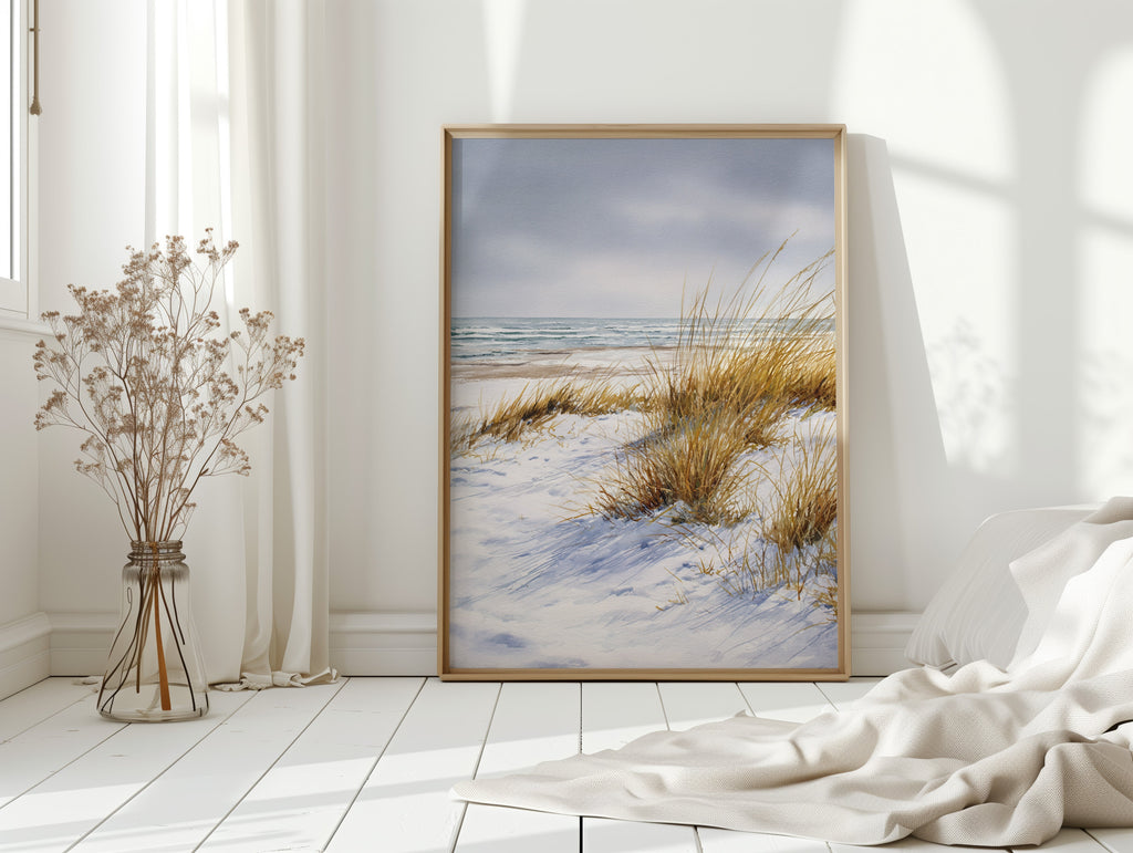 Tides Caress the Whispering Dunes