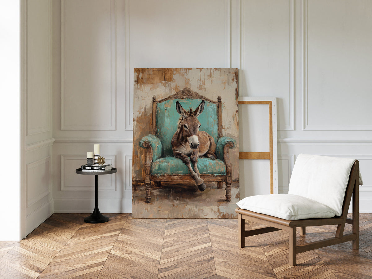 Turquoise Donkey Reverie