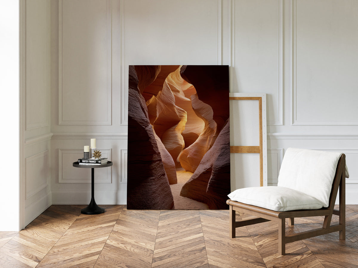 The Canyon's Golden Embrace