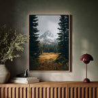 Mountains Shrouded in Autumn's Embrace