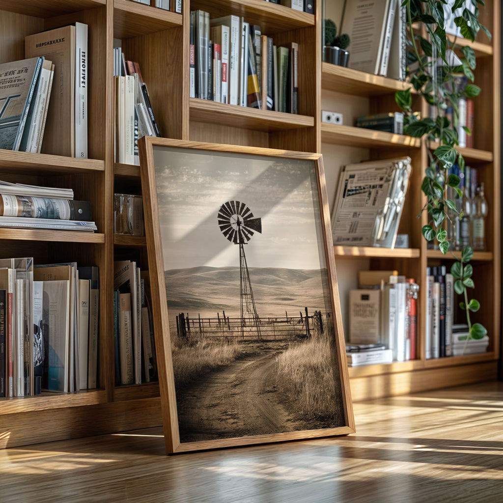 Windmill's Silent Vigil