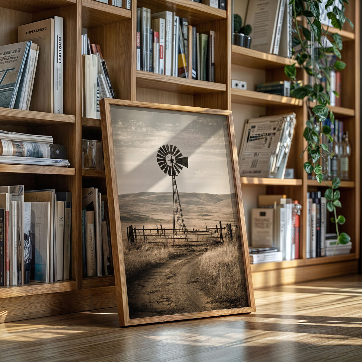 Windmill's Silent Vigil