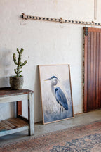 Serenity in Blue Feathers