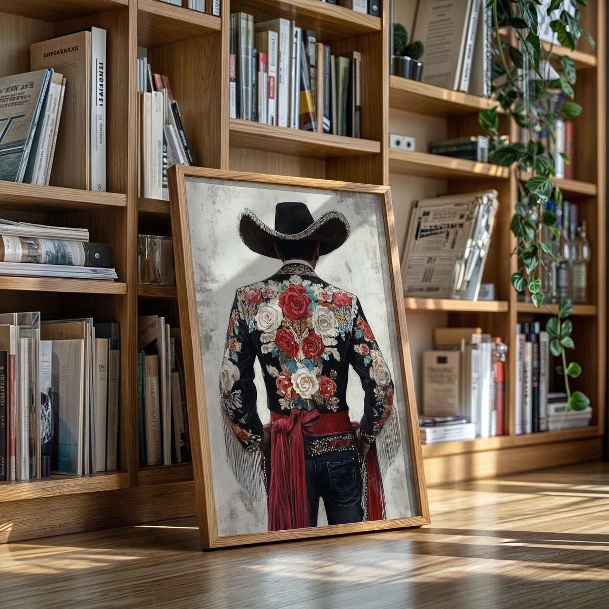 Crimson Frontier Cowboy