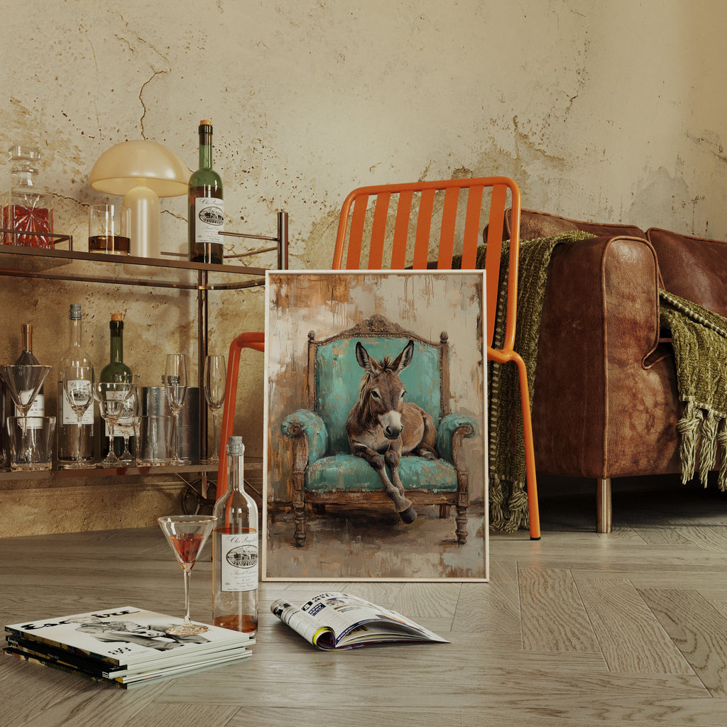 Turquoise Donkey Reverie