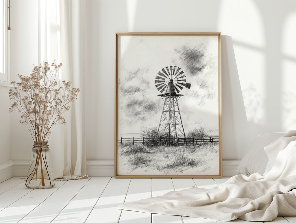 Monochrome Windmill