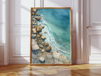 Tides Embrace Rocky Shores