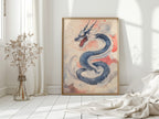 Serpentine Dreams: Indigo Majesty