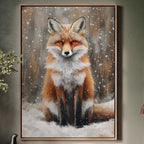 Crimson Snow Fox
