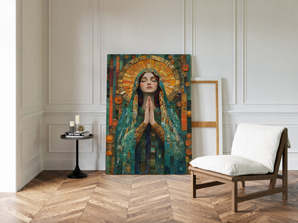 Serenity in Mosaic Light