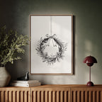 Simple Hand-Drawn Wreath