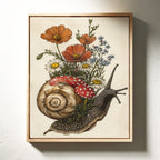 Whimsical Snail Reverie