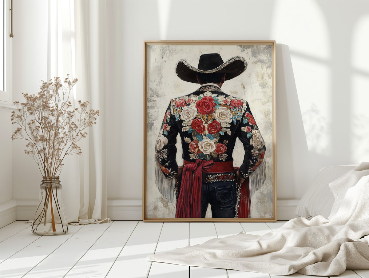 Crimson Frontier Cowboy
