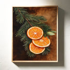 Citrus Amidst Pine Whispers