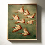 Wings Painting The Sky's Canvas