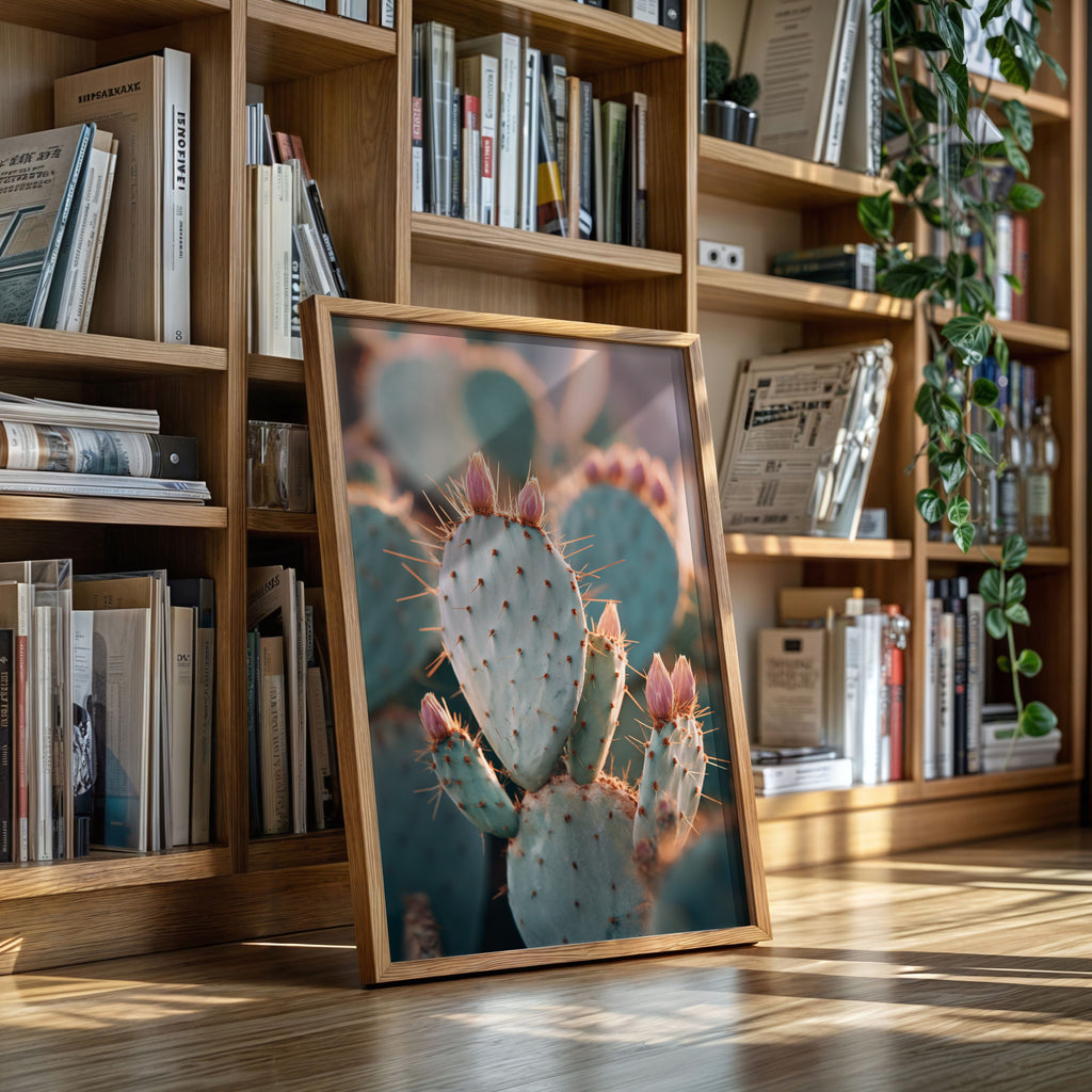 Cacti Embrace the Golden Dawn
