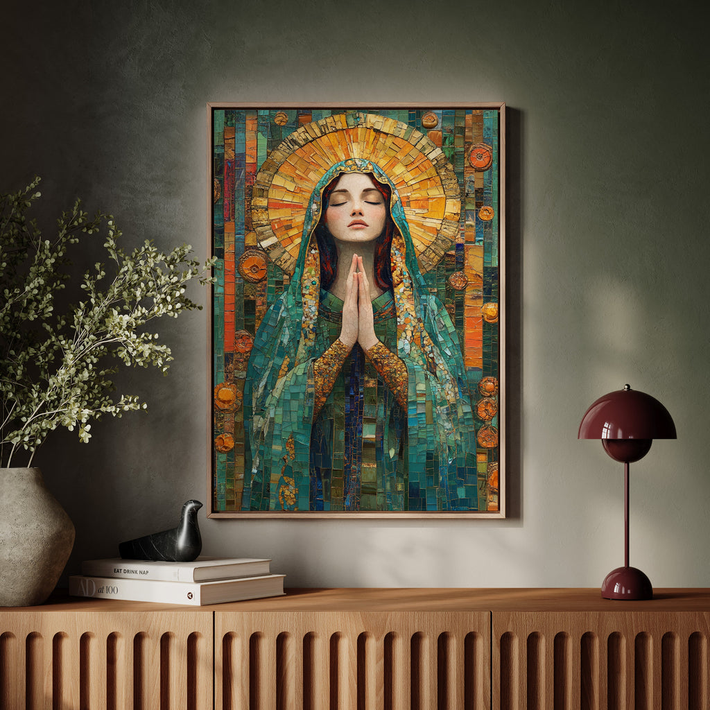 Serenity in Mosaic Light