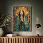 Serenity in Mosaic Light
