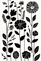 Monochrome Bloom